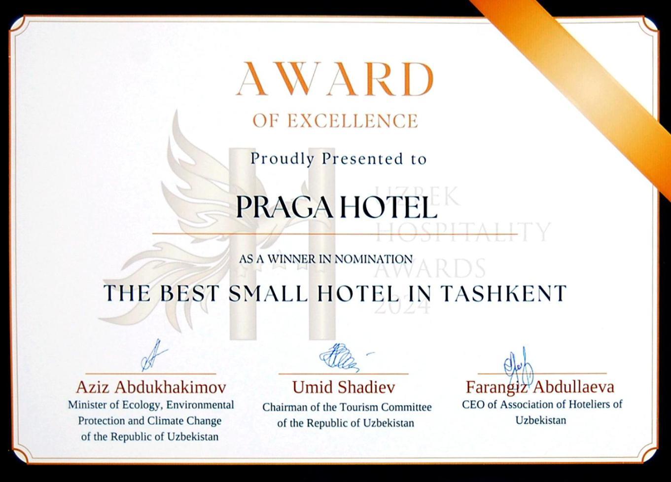 Praga Hotel ทาชเคนต์ ภายนอก รูปภาพ